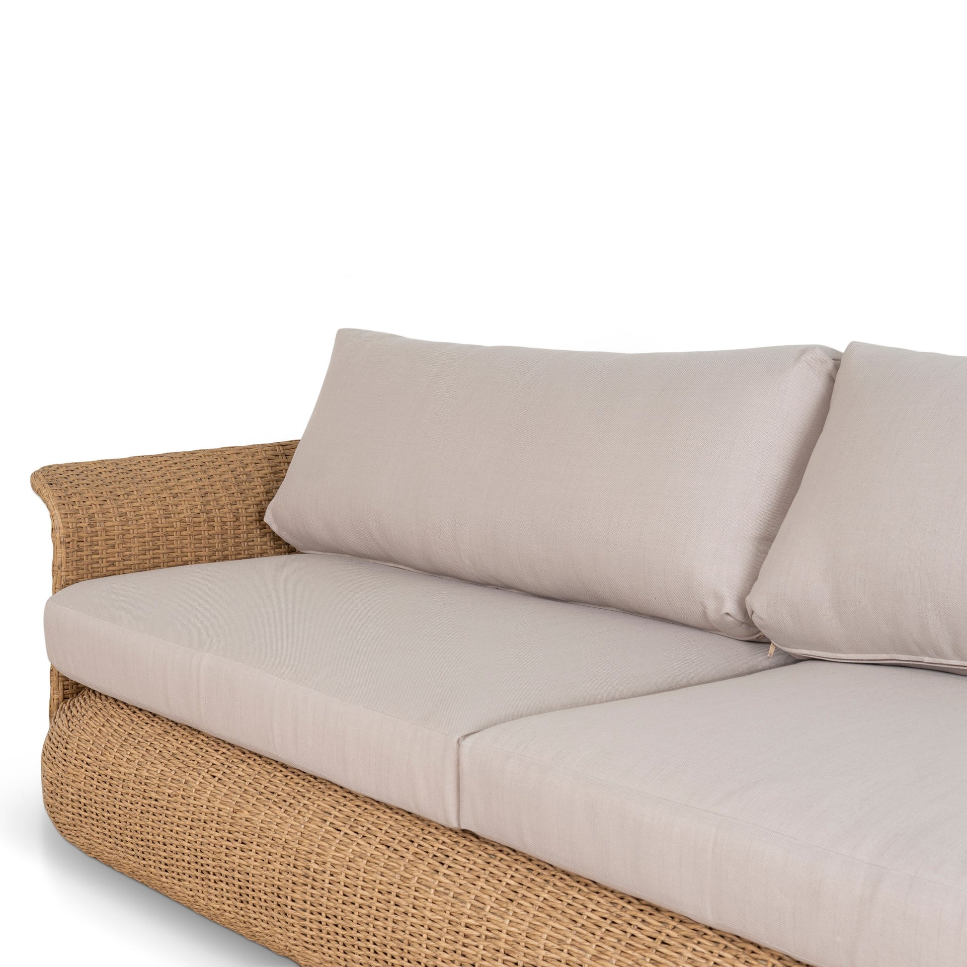 Outdoor 3 Seater Sofa - Natural Taupe