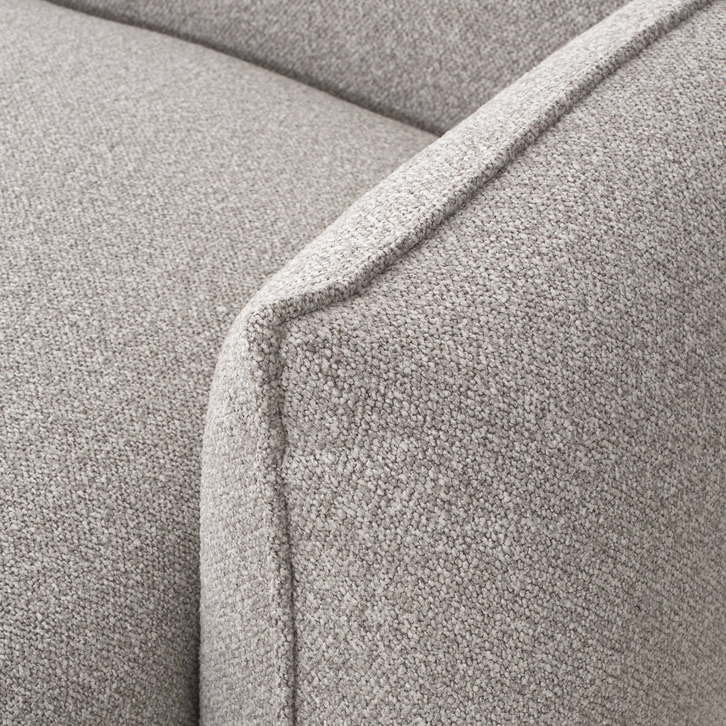 3 Seater Right Chaise Sofa - Clay Grey