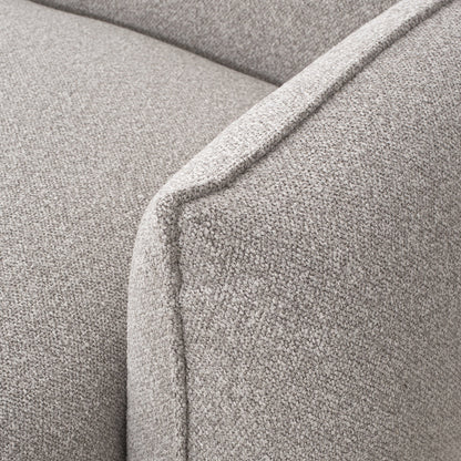 3 Seater Right Chaise Sofa - Clay Grey