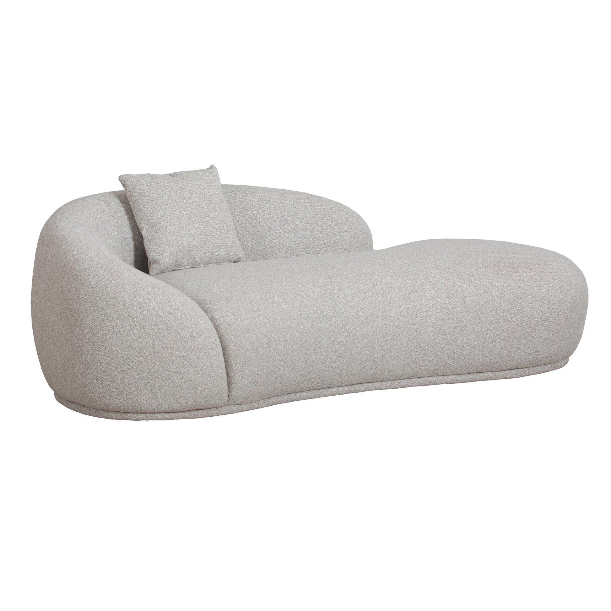 3 Seater Fabric Sofa - Clay Grey