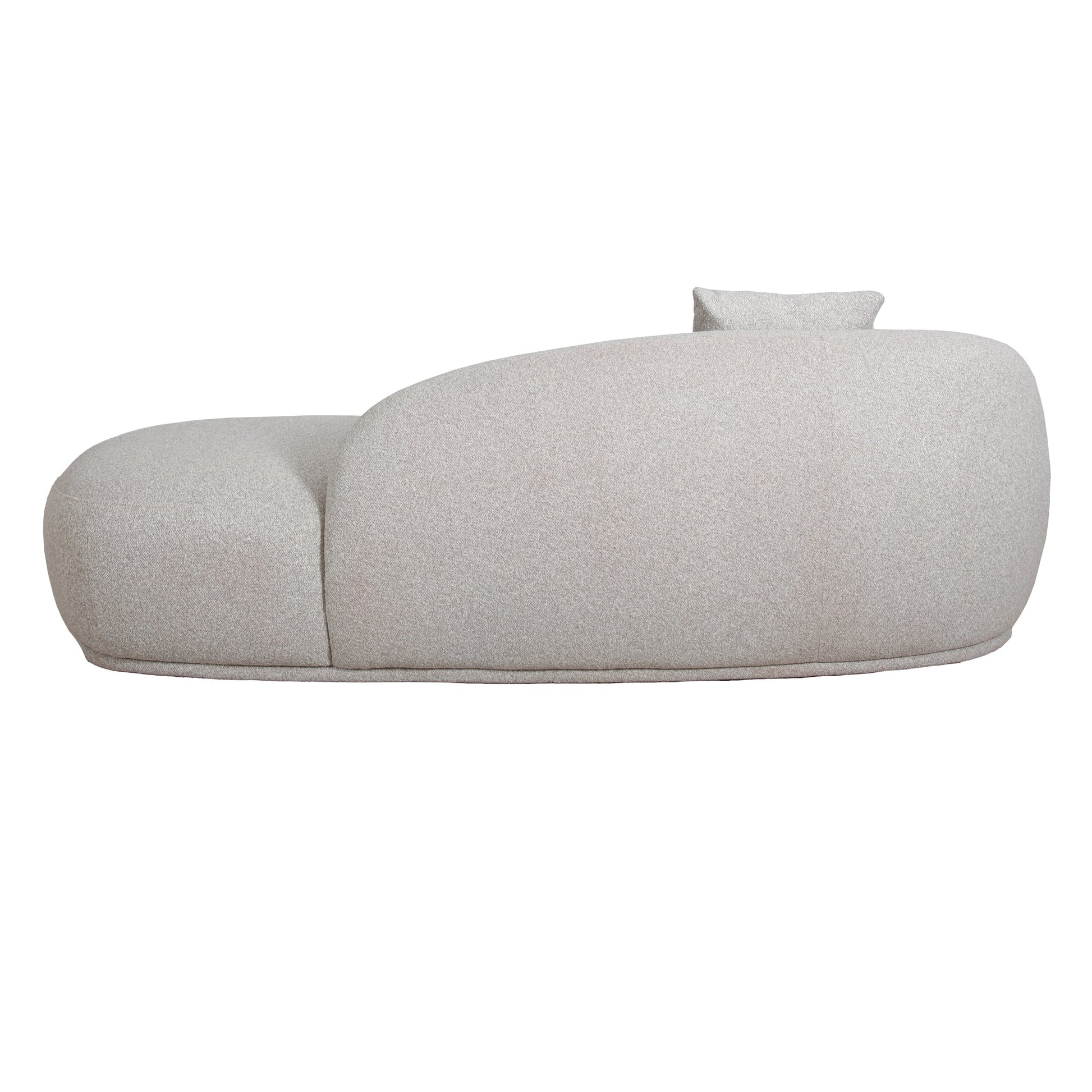3 Seater Fabric Sofa - Clay Grey