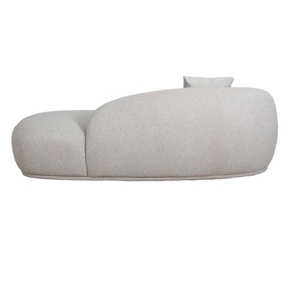 3 Seater Fabric Sofa - Clay Grey