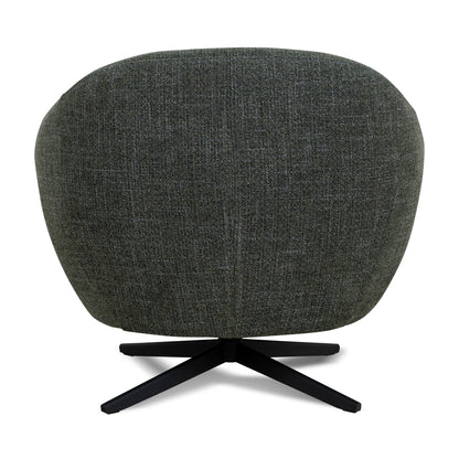 Swivel Armchair - Moss Green