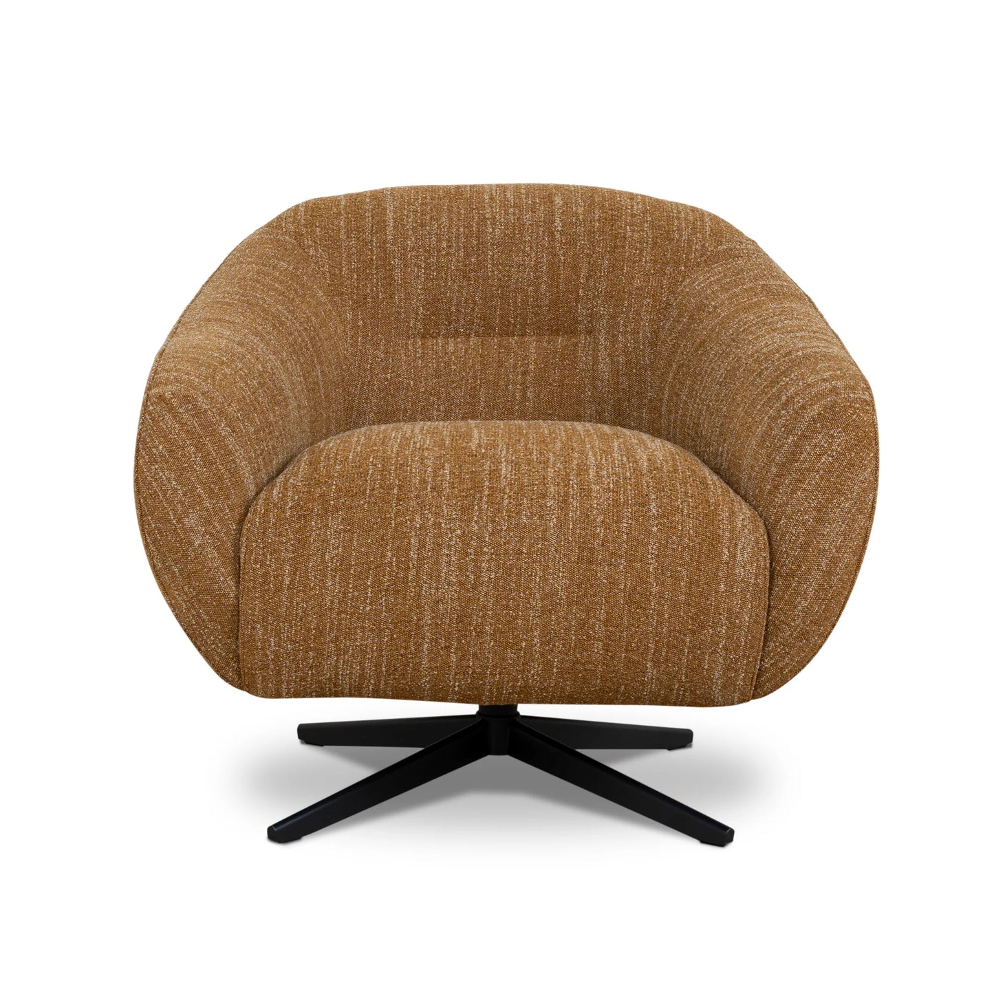 Swivel Armchair - Ginger Brown