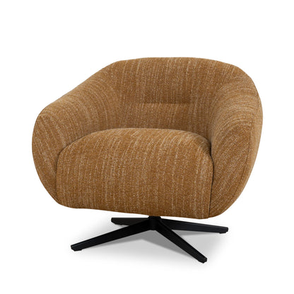 Swivel Armchair - Ginger Brown