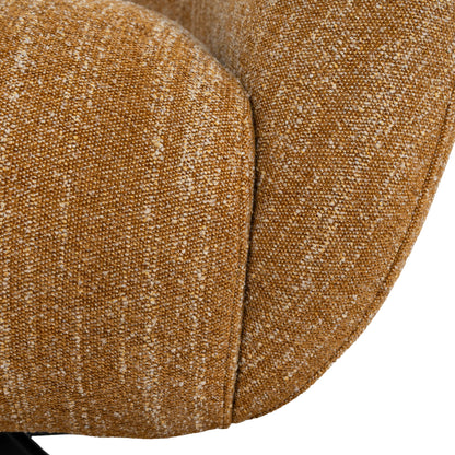 Swivel Armchair - Ginger Brown