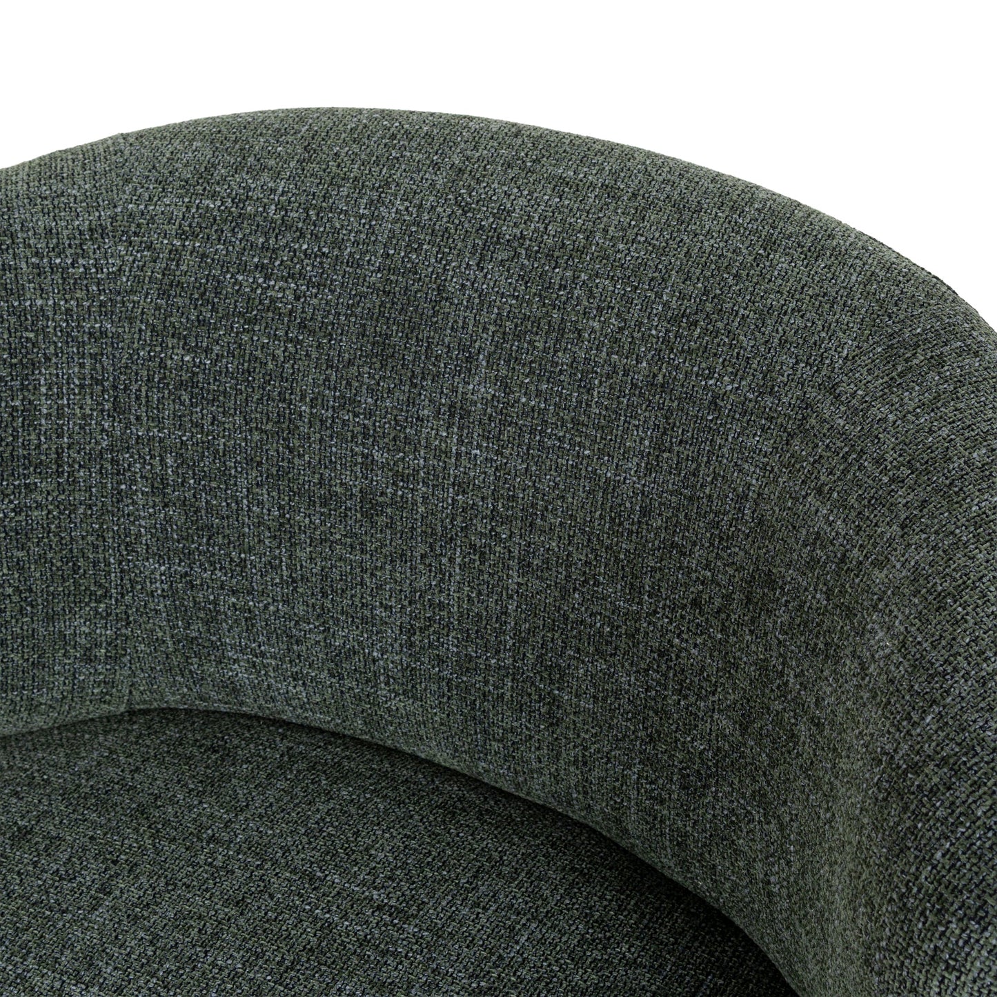 Swivel Armchair - Moss Green