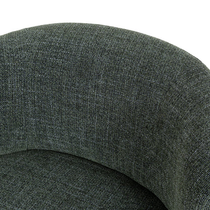Swivel Armchair - Moss Green