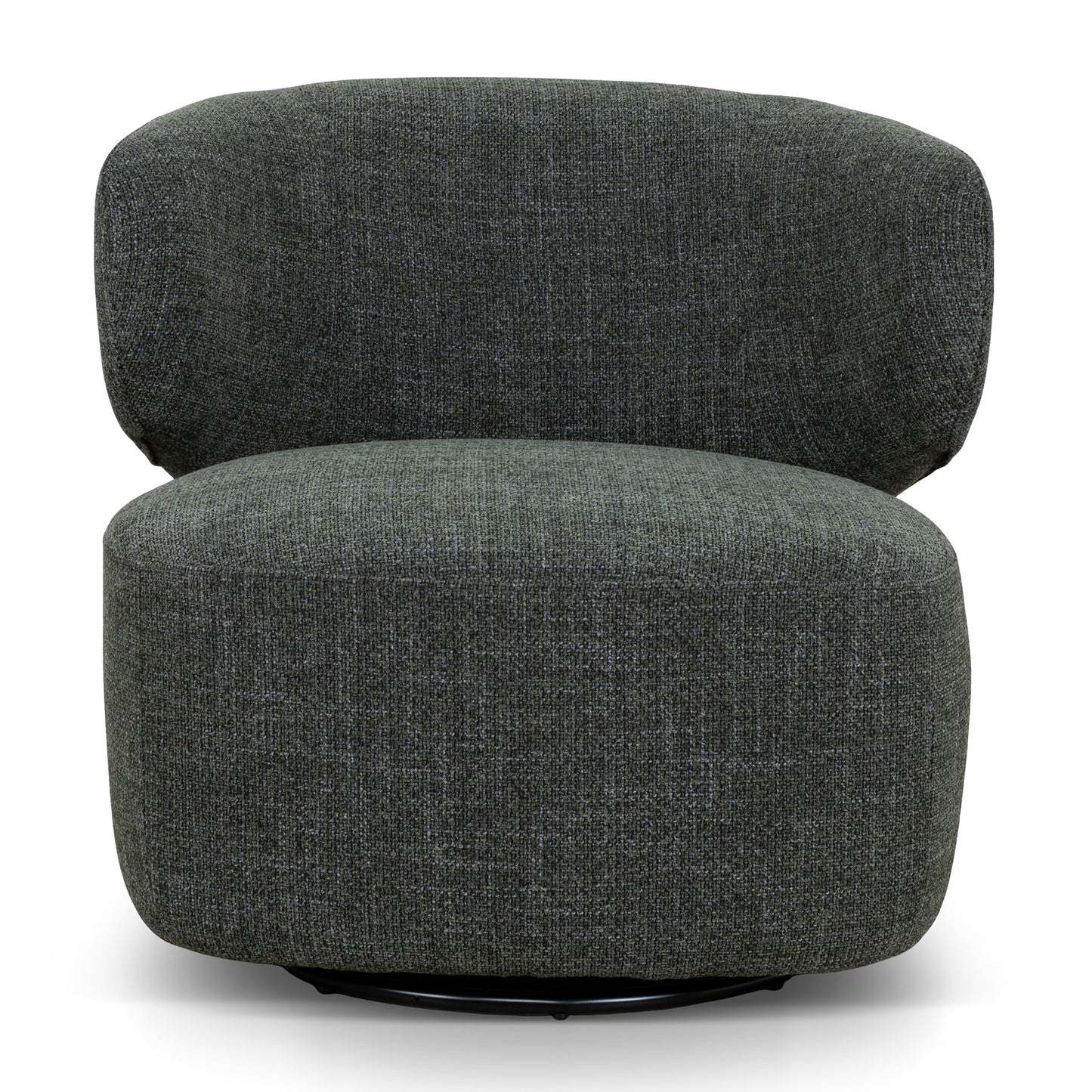 Swivel Armchair - Moss Green