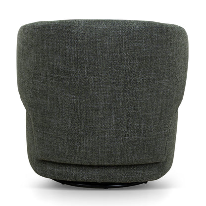 Swivel Armchair - Moss Green