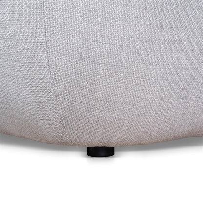 Extended Corner Fabric Sofa - Taupe Beige