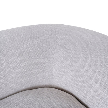 Extended Corner Fabric Sofa - Taupe Beige