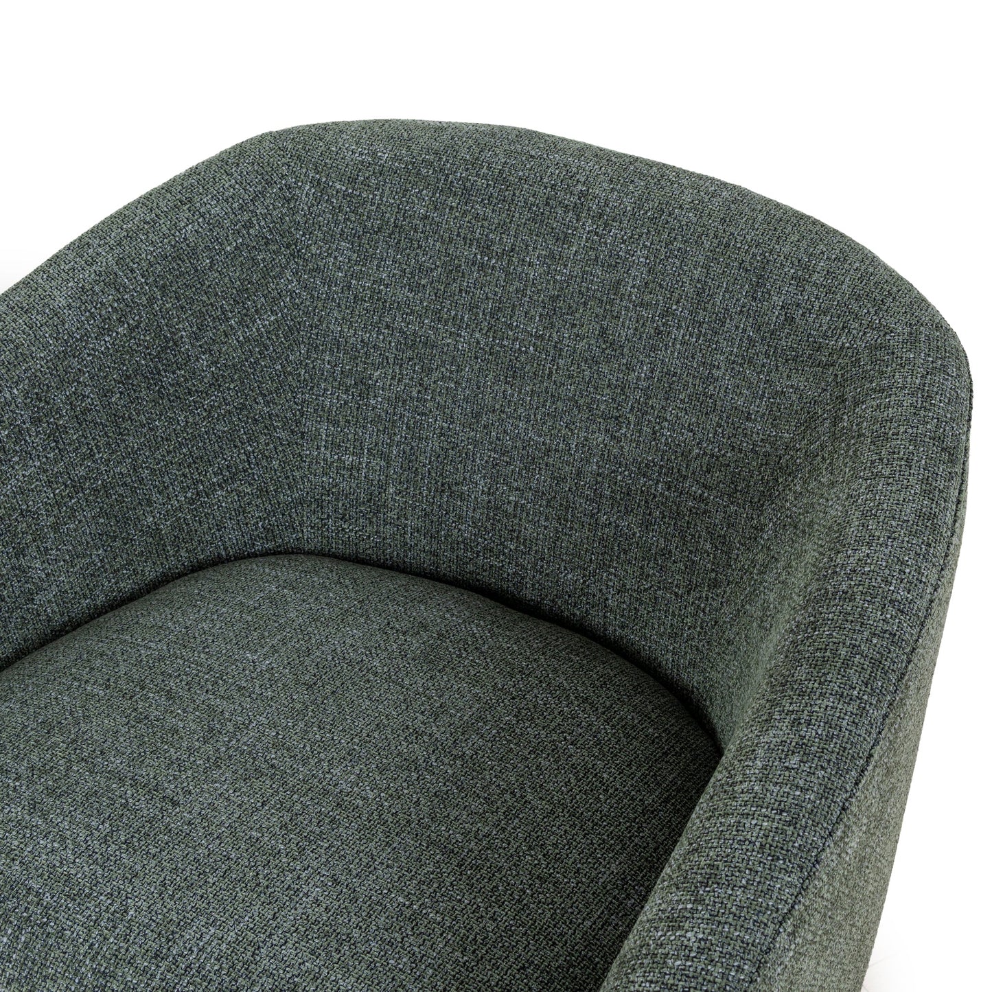 Swivel Armchair - Moss Green