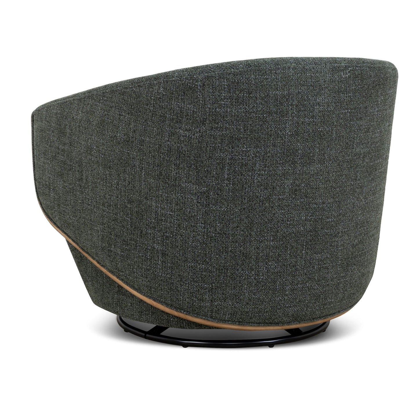 Swivel Armchair - Moss Green
