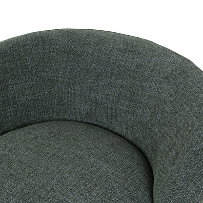 Swivel Lounge Chair - Moss Green