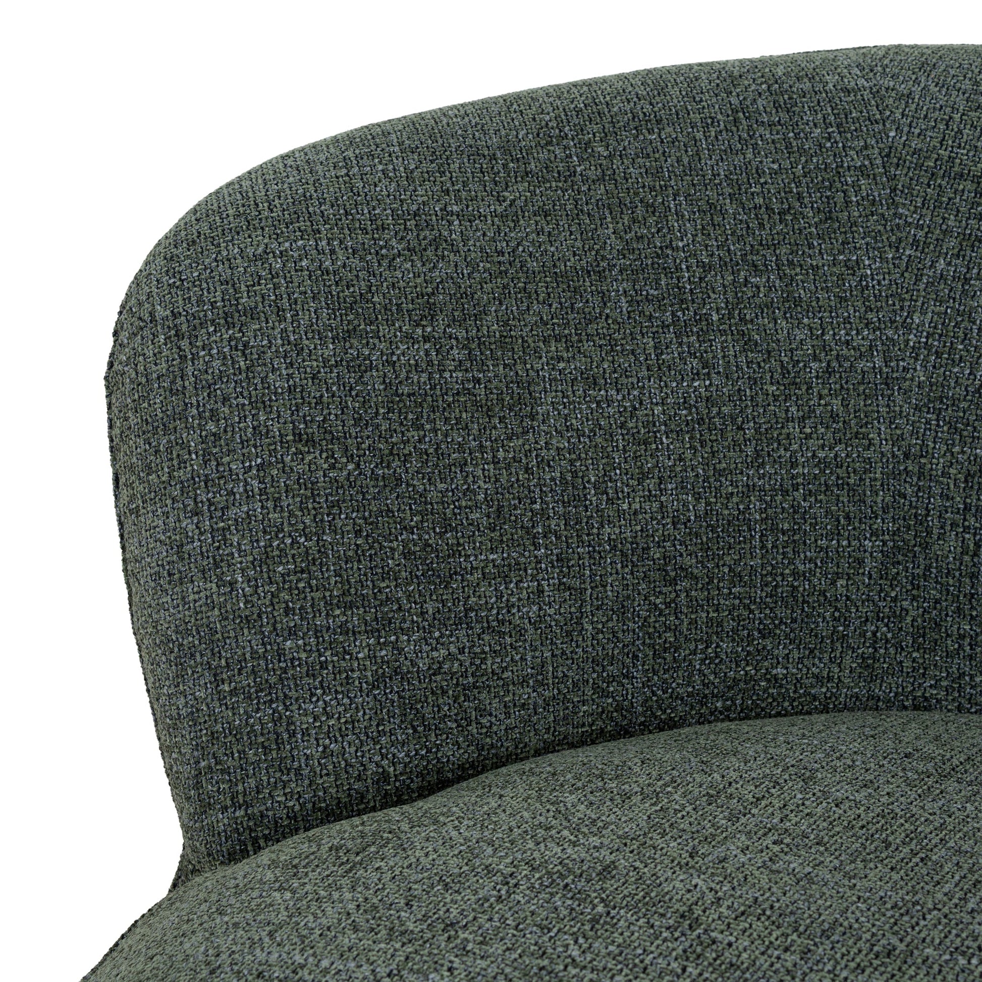 Swivel Lounge Chair - Moss Green