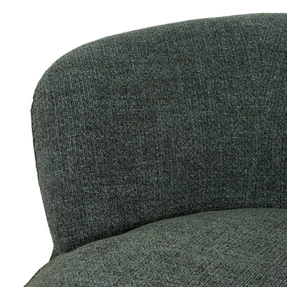 Swivel Lounge Chair - Moss Green