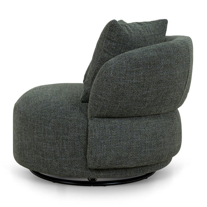 Swivel Lounge Chair - Moss Green