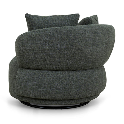 Swivel Lounge Chair - Moss Green
