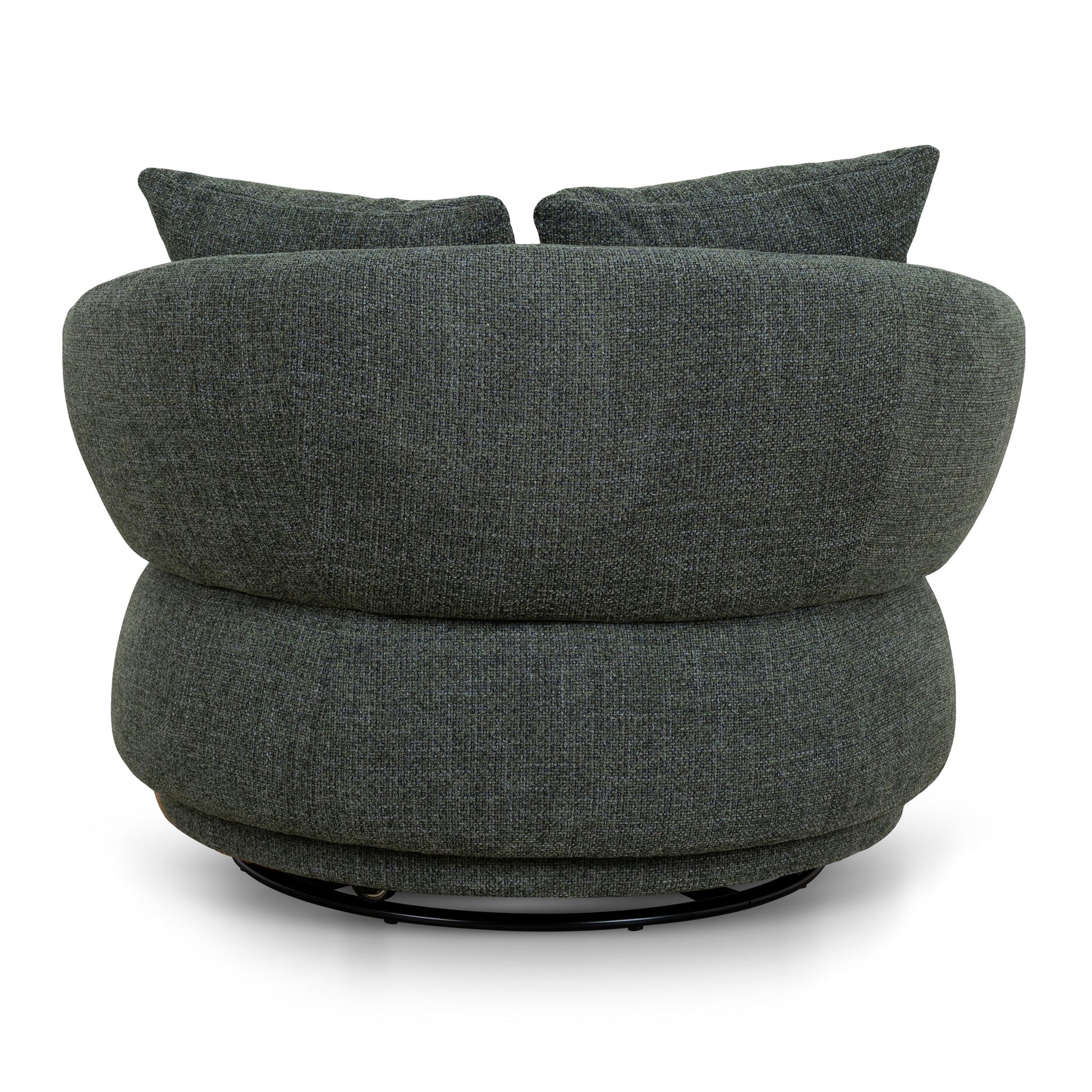 Swivel Lounge Chair - Moss Green