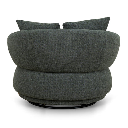 Swivel Lounge Chair - Moss Green