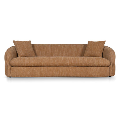 3 Seater Sofa - Ginger Brown