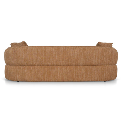 3 Seater Sofa - Ginger Brown