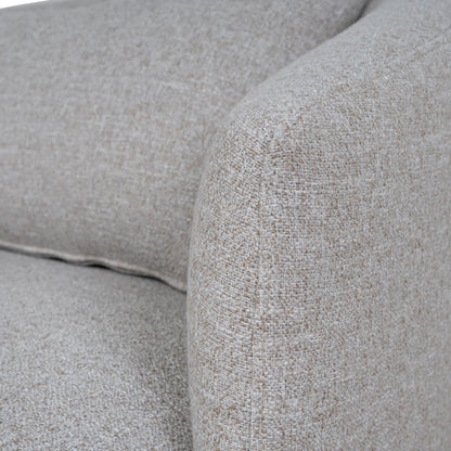 Swivel Armchair - Warm Taupe
