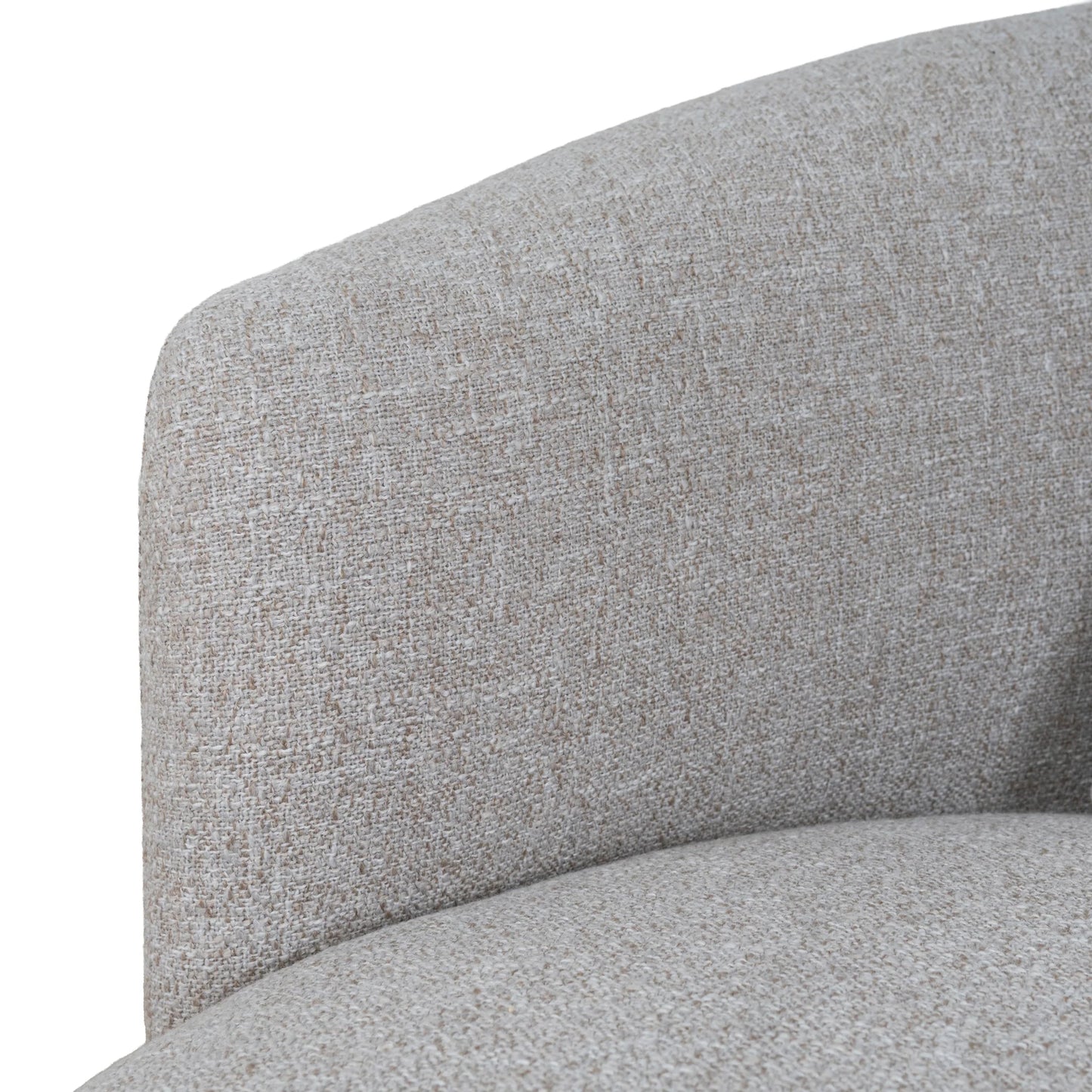 Swivel Armchair - Warm Taupe