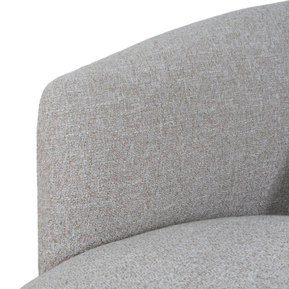 Swivel Armchair - Warm Taupe