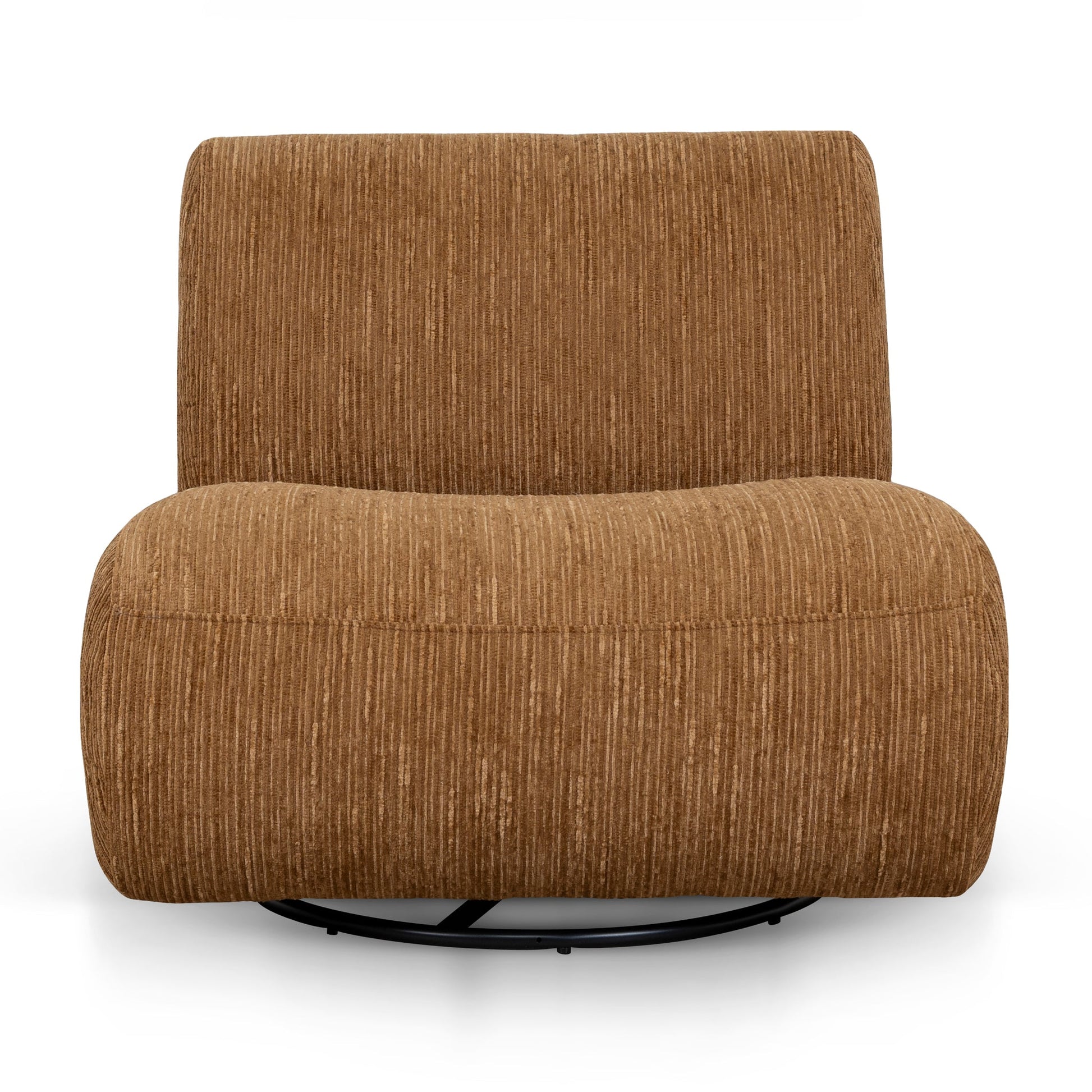 Swivel Lounge Chair - Honey Gold
