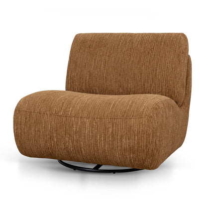 Swivel Lounge Chair - Honey Gold