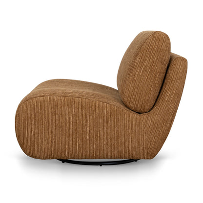 Swivel Lounge Chair - Honey Gold