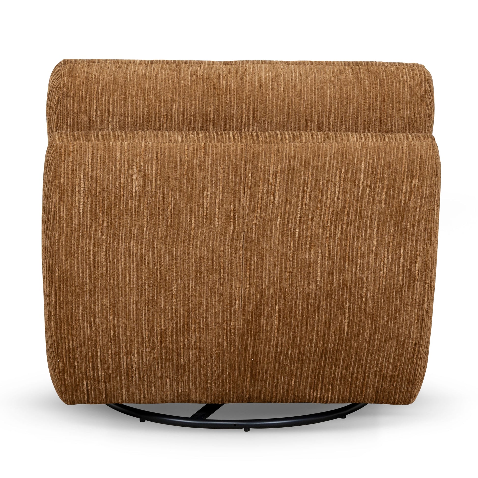 Swivel Lounge Chair - Honey Gold