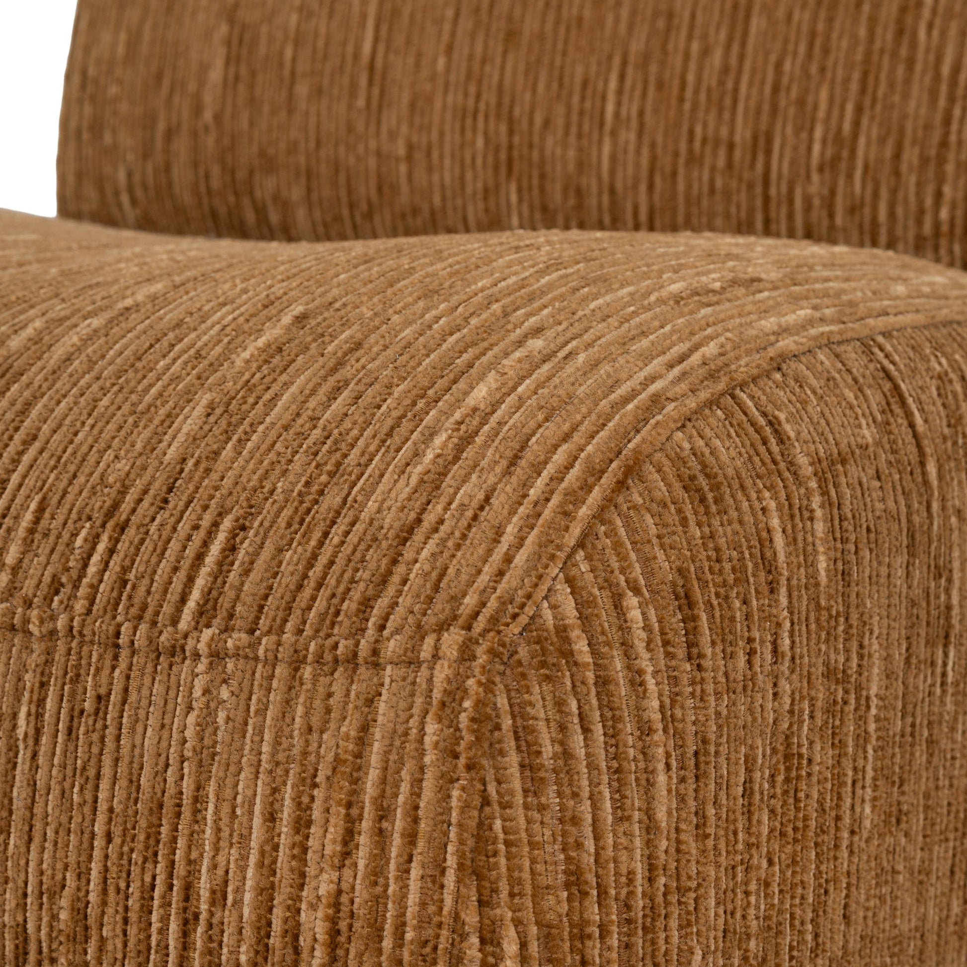 Swivel Lounge Chair - Honey Gold