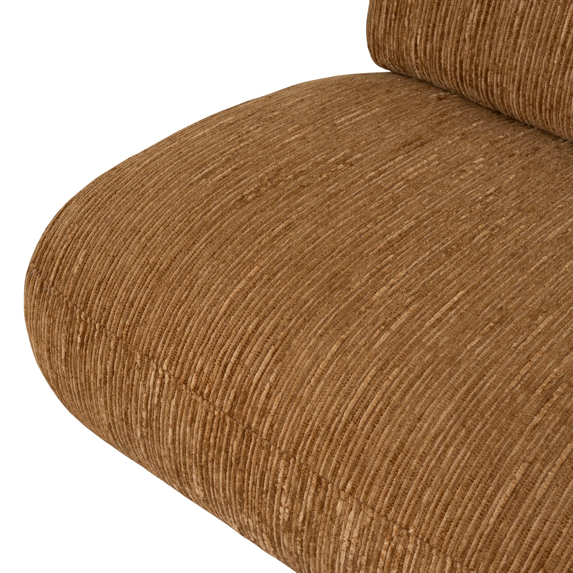 Swivel Lounge Chair - Honey Gold