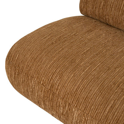 Swivel Lounge Chair - Honey Gold