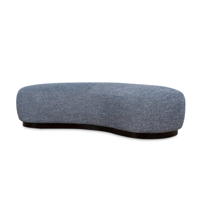 1.8m Long Ottoman - Prussian Blue