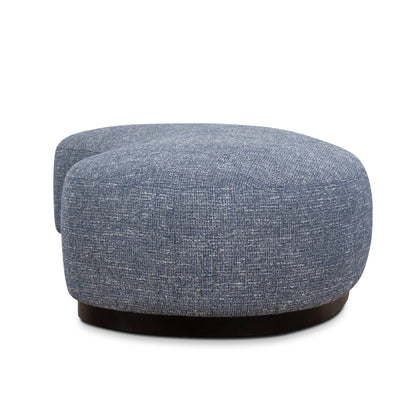 1.8m Long Ottoman - Prussian Blue