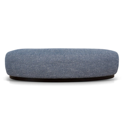 1.8m Long Ottoman - Prussian Blue