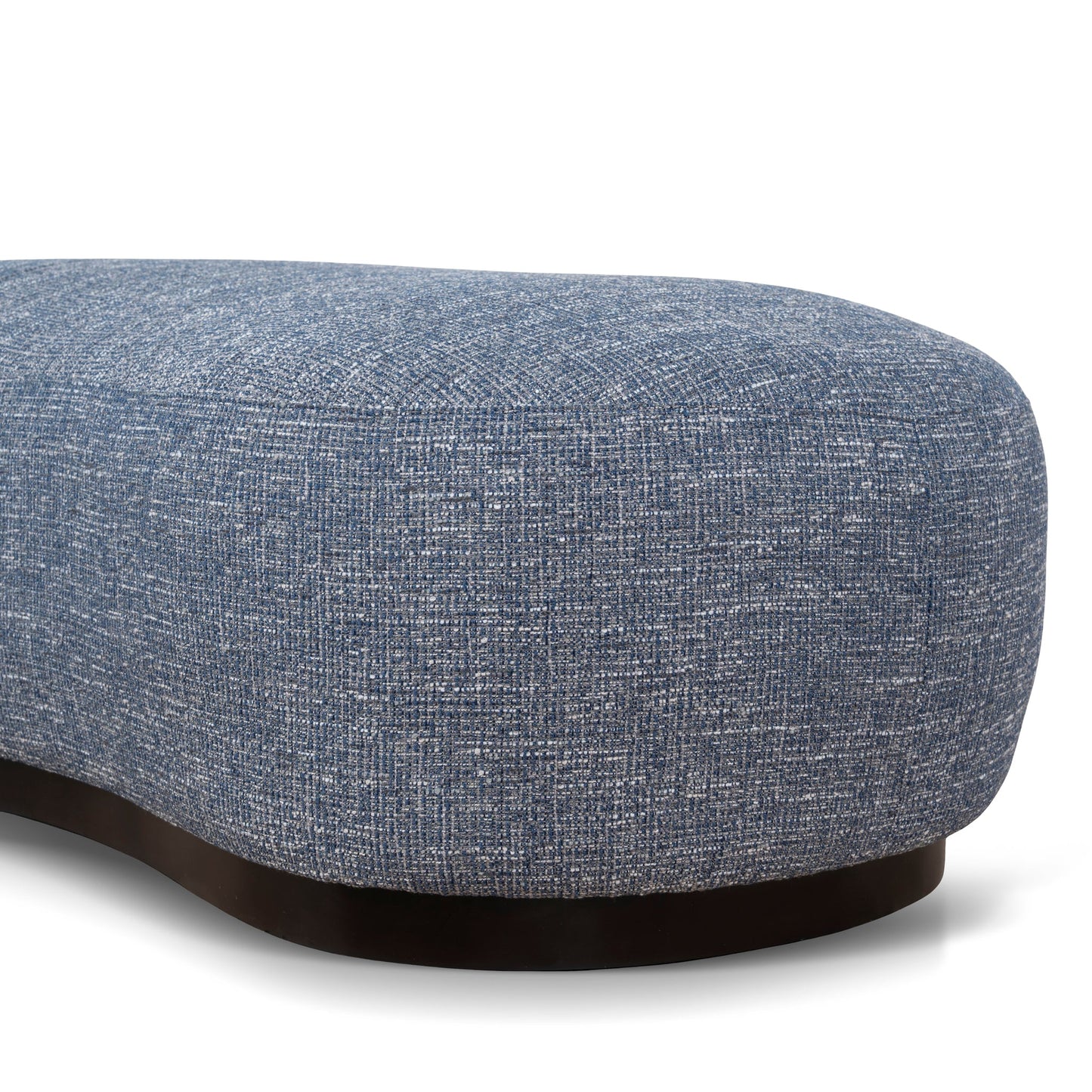 1.8m Long Ottoman - Prussian Blue