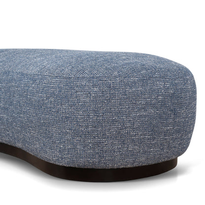 1.8m Long Ottoman - Prussian Blue