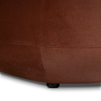 Modular Left Chaise Sofa - Red Bronze
