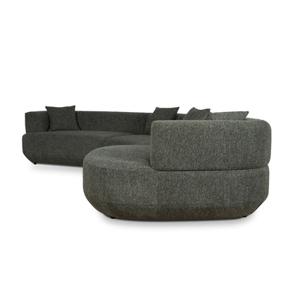 Modular Right Chaise Sofa - Canopy Green