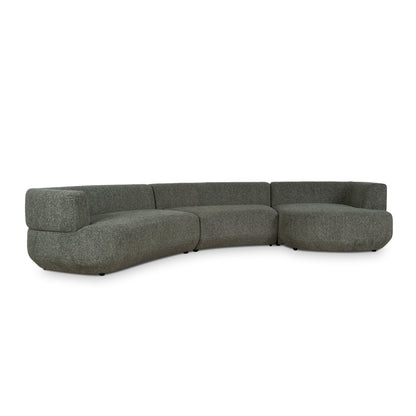 Modular Right Chaise Sofa - Canopy Green