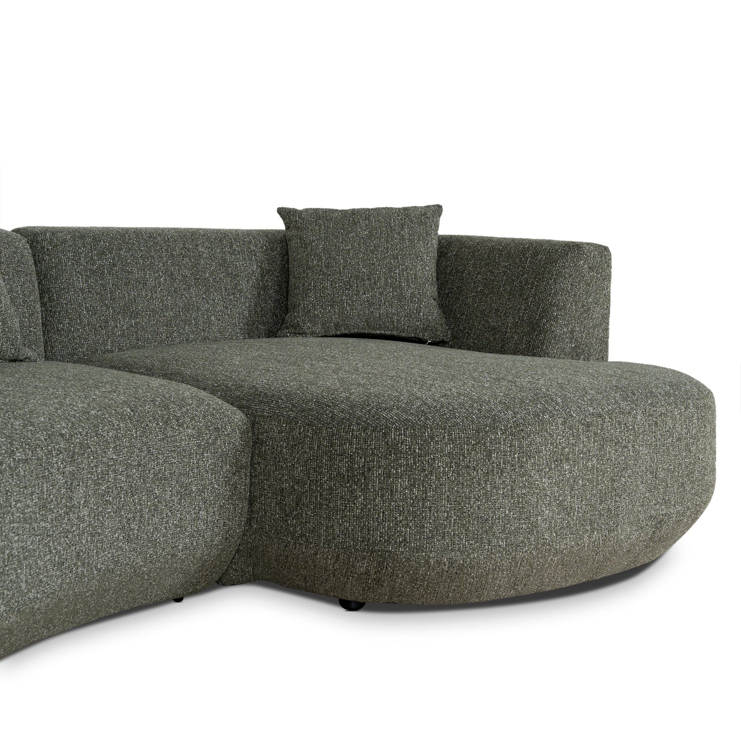 Modular Right Chaise Sofa - Canopy Green