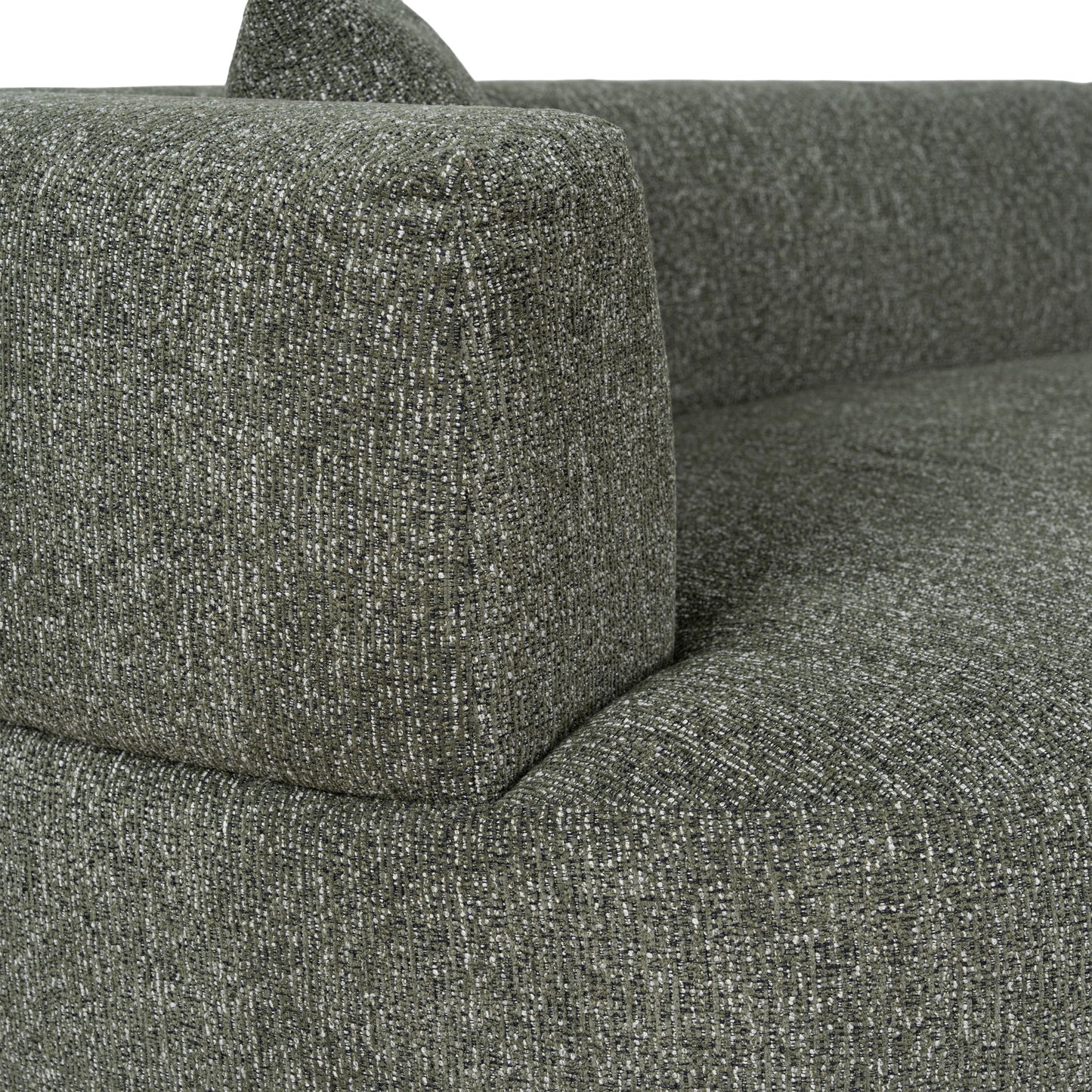 Modular Right Chaise Sofa - Canopy Green