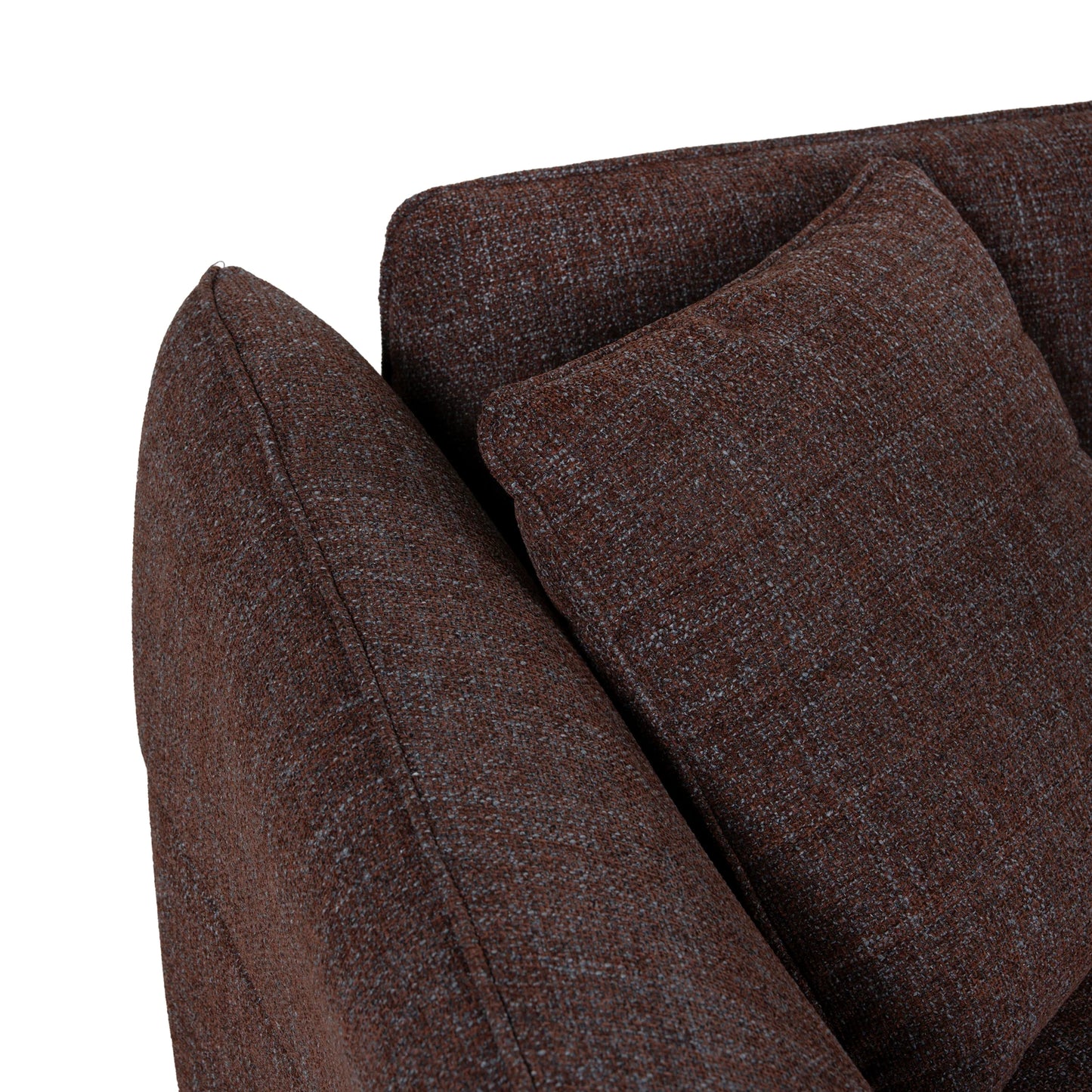 Left Open Sofa - Moss Brown