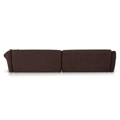 Left Open Sofa - Moss Brown
