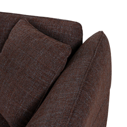 Right Open Sofa - Moss Brown